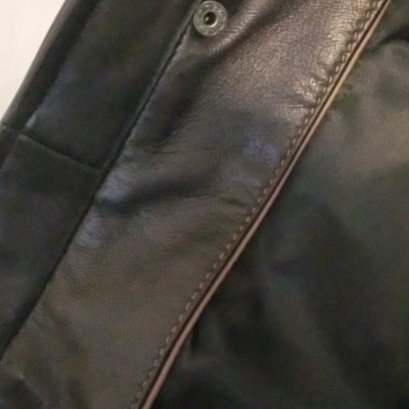 NWT Mens Roundtree & Yorke Lambskin Leather Jacket - Picture 5 of 5